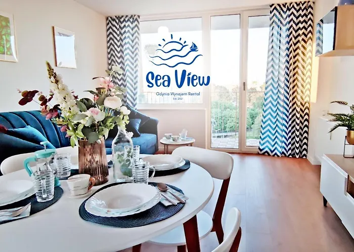 Sea View Mieszknie Na Wynajem Gdynia Z Widokiem Na Morze Dworzec Centrum